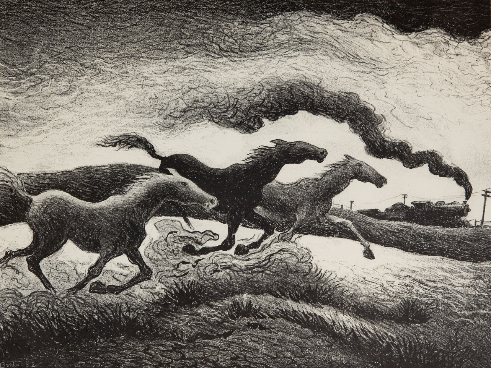 Benton, Running